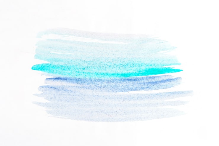 Abstrakte, sanfte Pinselstriche